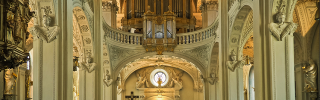 католический храм, орган